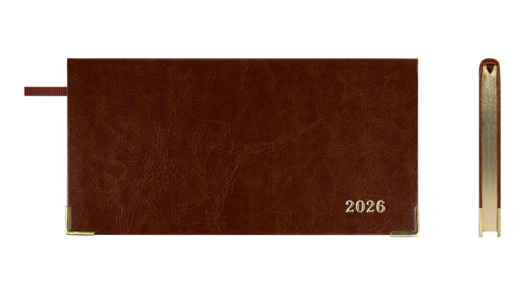Еженедельник датированный 2026 ESCALADA, размер 170х88 мм, 64 л., интегральный переплёт, искусственная кожа ″Сариф″, металлические уголки, тиснение фольгой Еженедельник датированный 2026 ESCALADA, размер 170х88 мм, 64 л., интегральный переплёт, искусственная кожа ″Сариф″, металлические уголки, тиснение фольгой