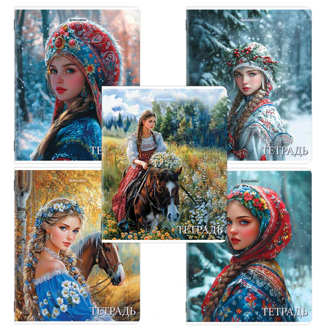 Тетрадь BRAUBERG, ″Русская красавица″ Тетрадь BRAUBERG, ″Русская красавица″