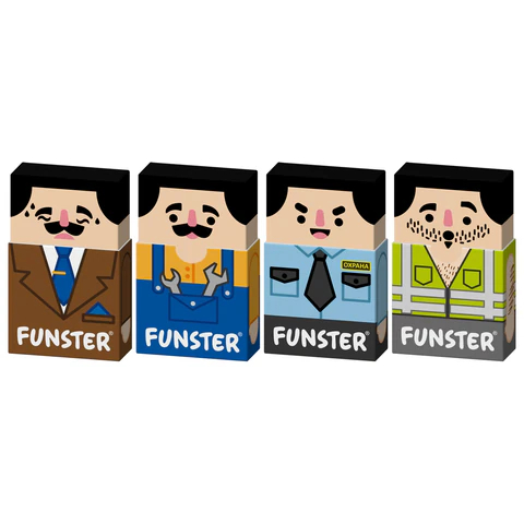 Ластик изменяющийся FUNSTER ″ЛЫСЫЙ МЭН″ Ластик изменяющийся FUNSTER ″ЛЫСЫЙ МЭН″