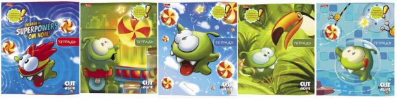Серия тетрадей ″Cut the Rope″ Серия тетрадей ″Cut the Rope″