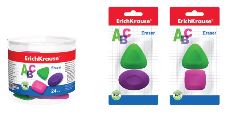 Ластик ErichKrause ABC Ластик ErichKrause ABC