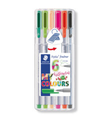 Ручки Staedtler Triplus! Яркие цвета арбуза Ручки Staedtler Triplus! Яркие цвета арбуза