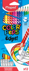 Стираемые цветные карандаши Oops Peps Стираемые цветные карандаши Oops Peps