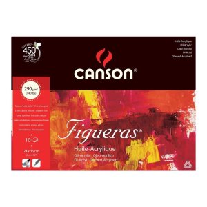 Canson Figueras — премиум-бумага для масла и акрила Canson Figueras — премиум-бумага для масла и акрила