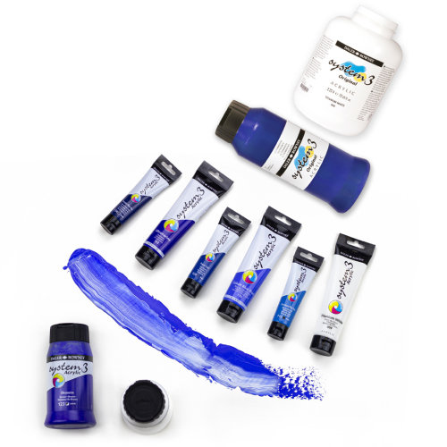 Daler-Rowney System 3 Acrylic — универсальные акриловые краски Daler-Rowney System 3 Acrylic — универсальные акриловые краски