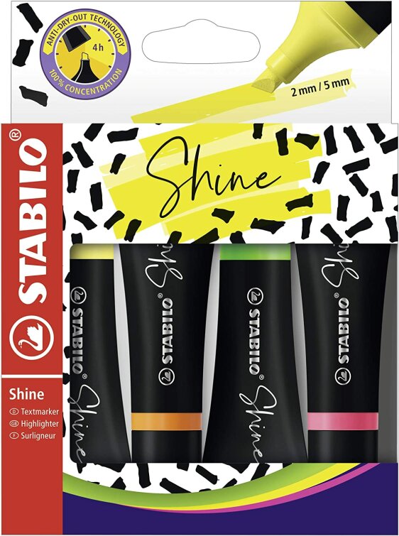 ���������������� STABILO SHINE 76, ����� 4 �����