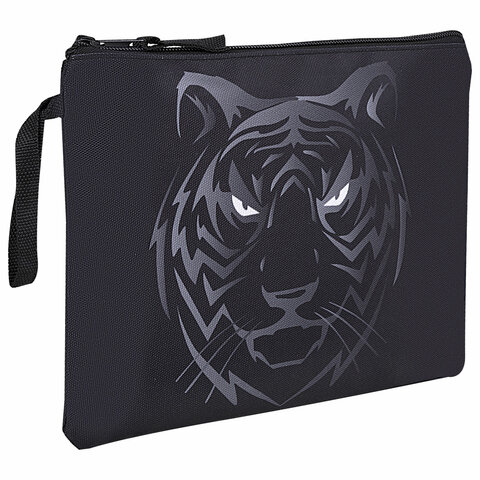 Папка для тетрадей BRAUBERG на молнии, с ручкой, ″Tiger″ Папка для тетрадей BRAUBERG на молнии, с ручкой, ″Tiger″