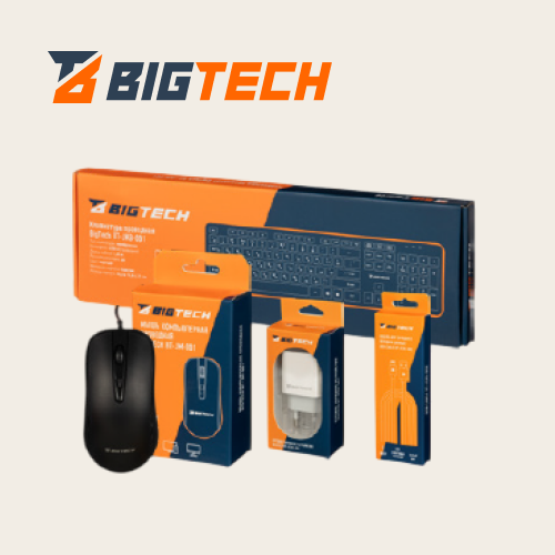 Новинки. Компьютерные мыши и клавиатуры BigTech Новинки. Компьютерные мыши и клавиатуры BigTech