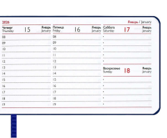 Еженедельник датированный 2026 ESCALADA, размер 150x87 мм, 64 л., мягкий переплёт, искусственная кожа ″Виннер″, блинтовое тиснение Еженедельник датированный 2026 ESCALADA, размер 150x87 мм, 64 л., мягкий переплёт, искусственная кожа ″Виннер″, блинтовое тиснение