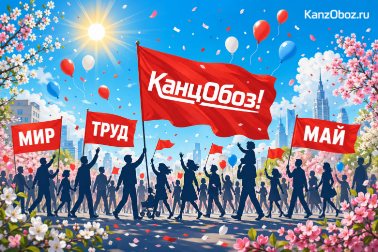 С Праздником Весны и Труда — 1 Мая! С Праздником Весны и Труда — 1 Мая!