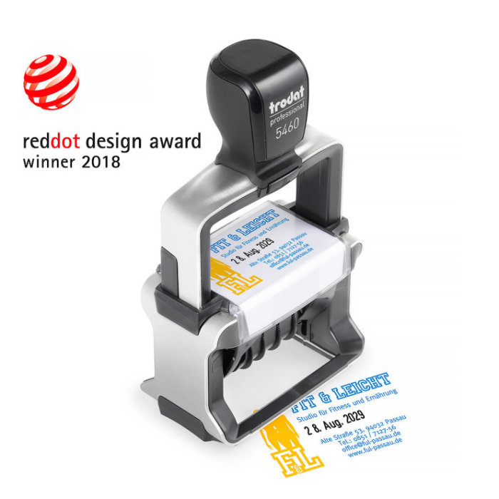 Trodat Professional 5460 удостоен престижной международной премии в области дизайна Red Dot Award. Trodat Professional 5460 удостоен престижной международной премии в области дизайна Red Dot Award.