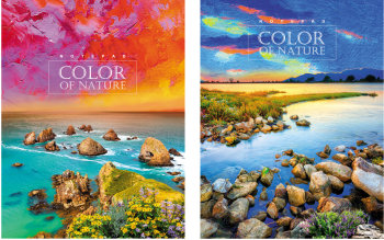 Бизнес-блокнот ″Color of Nature″: великолепие природных красок