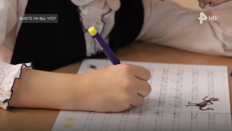 Ручка ErgoLine® Kids в специальном репортаже на «Рен-ТВ» Ручка ErgoLine® Kids в специальном репортаже на «Рен-ТВ»