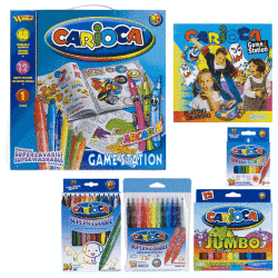 Новинка для юных художников! Наборы для творчества Carioca!