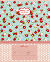 Тетради ученические ″Floral Pattern″: романтический шебби шик. Тетради ученические ″Floral Pattern″: романтический шебби шик.