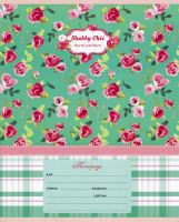 Тетради ученические ″Floral Pattern″: романтический шебби шик. Тетради ученические ″Floral Pattern″: романтический шебби шик.