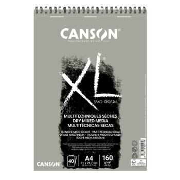 Блокнот CANSON XL Sand Grain с зернистой поверхностью листа