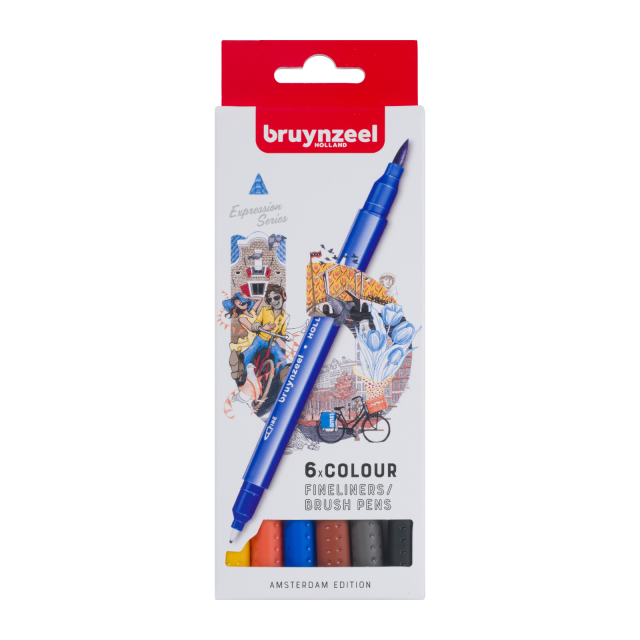Новинка! Набор Bruynzeel Brushpen Амстердам! Новинка! Набор Bruynzeel Brushpen Амстердам!