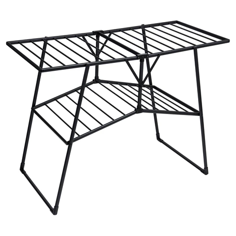 Сушилка напольная LAIMA HOME QUATRO BLACK Сушилка напольная LAIMA HOME QUATRO BLACK
