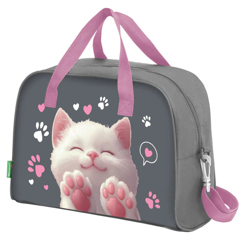 Сумка для занятий BRAUBERG KIDS ″Кот-мурлыка Сумка для занятий BRAUBERG KIDS ″Кот-мурлыка