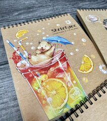 Новинка! Серия скетчпадов с крафтовой бумагой от Феникс+ Новинка! Серия скетчпадов с крафтовой бумагой от Феникс+