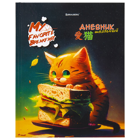 Дневник 1-4 класс 48 л., твердый, BRAUBERG Дневник 1-4 класс 48 л., твердый, BRAUBERG