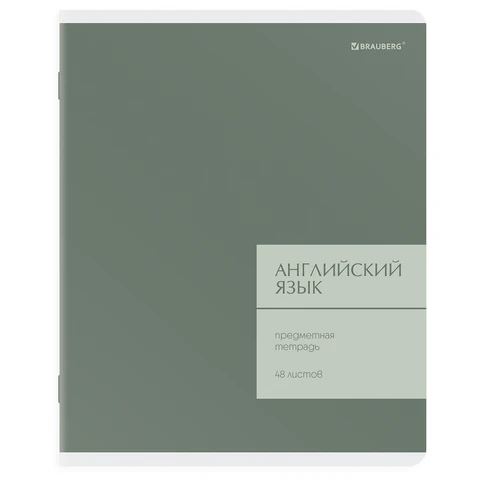 Тетрадь предметная АНГЛИЙСКИЙ ЯЗЫК MonoPastel BRAUBERG Тетрадь предметная АНГЛИЙСКИЙ ЯЗЫК MonoPastel BRAUBERG