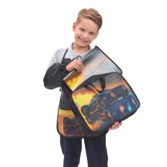 Папка-портфель Lamark ″Гонка″, А4, 1 отд., на молнии, с ручками, карман внутри, усил. дно, 36х27х8 см, печать по ткани с одной стороны Папка-портфель Lamark ″Гонка″, А4, 1 отд., на молнии, с ручками, карман внутри, усил. дно, 36х27х8 см, печать по ткани с одной стороны