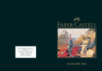 Бумажный каталог Faber-Castell Бумажный каталог Faber-Castell
