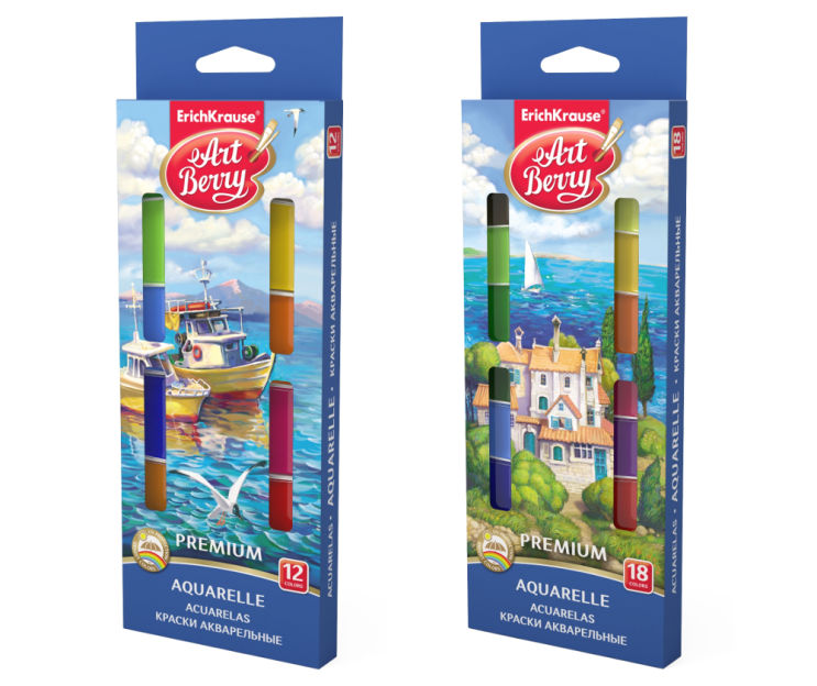 Акварель ArtBerry® серии Premium Акварель ArtBerry® серии Premium