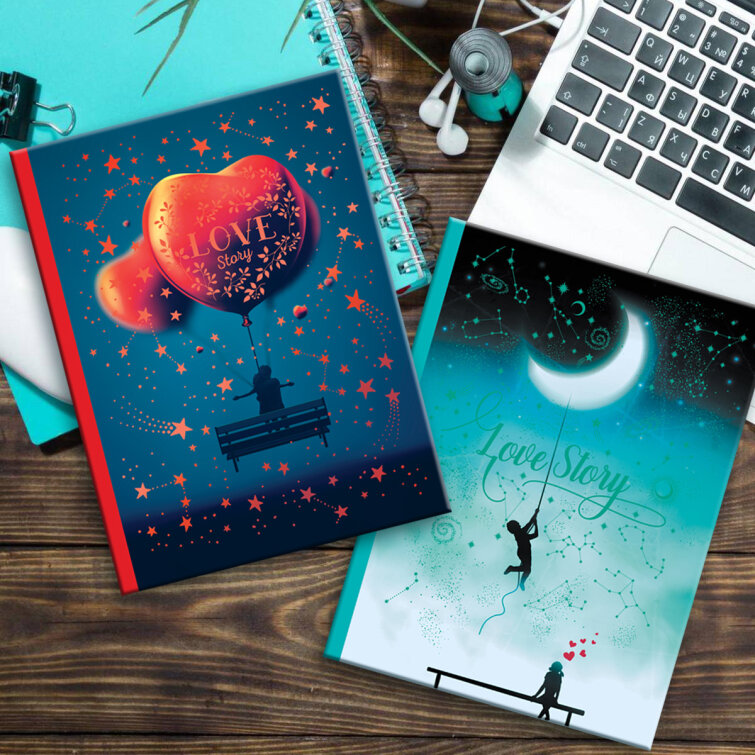 Блокноты «Love story»: любовь окрыляет Блокноты «Love story»: любовь окрыляет