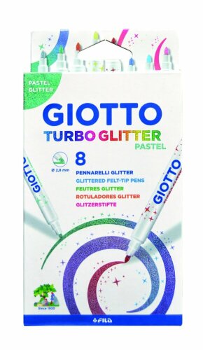 GIOTTO TURBO GLITTER PASTEL - оживи свою картину! GIOTTO TURBO GLITTER PASTEL - оживи свою картину!