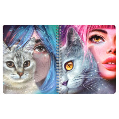 Тетрадь ″Double book″, А5, 96 л, ФЕНИКС+ Тетрадь ″Double book″, А5, 96 л, ФЕНИКС+