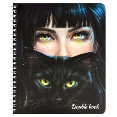Тетрадь ″Double book″, А5, 96 л, ФЕНИКС+ Тетрадь ″Double book″, А5, 96 л, ФЕНИКС+