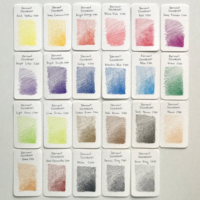 Цветные карандаши COLOURSOFT в обзоре Евгении Карчевской Цветные карандаши COLOURSOFT в обзоре Евгении Карчевской