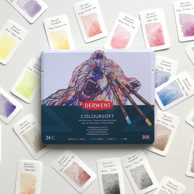 Цветные карандаши COLOURSOFT в обзоре Евгении Карчевской Цветные карандаши COLOURSOFT в обзоре Евгении Карчевской
