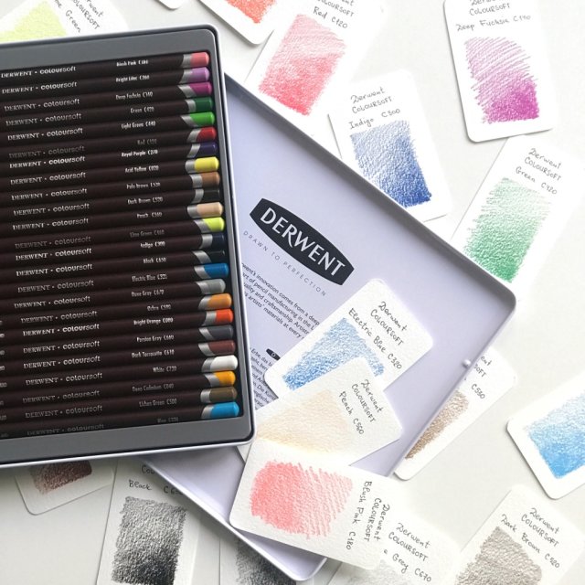 Цветные карандаши COLOURSOFT в обзоре Евгении Карчевской Цветные карандаши COLOURSOFT в обзоре Евгении Карчевской