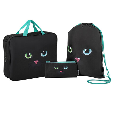 Школьный набор BRAUBERG, ″Black cat″ Школьный набор BRAUBERG, ″Black cat″