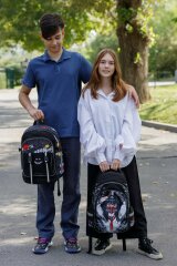 Рюкзак школьный, ФЕНИКС+, 31х44х16 см, полиэстер Рюкзак школьный, ФЕНИКС+, 31х44х16 см, полиэстер