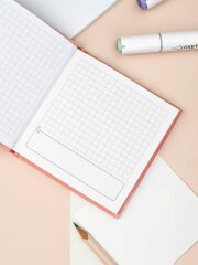 Блокноты ″Notebook″, 105х105 мм, 48 л, арт. 71920 КОТЕНОК-МЕЛОМАН / Блок - белый офсет 60 г/м², дизайнерский блок(клетка), твёрдый переплёт 7БЦ, тиснение фольгой, глянцевая ламинация