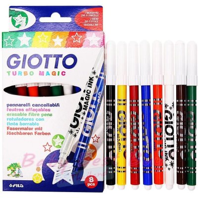 GIOTTO TURBO MAGIC - фломастеры с поглотителем цвета GIOTTO TURBO MAGIC - фломастеры с поглотителем цвета