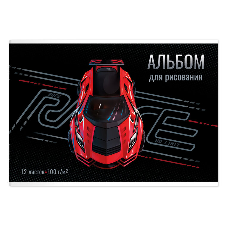 Альбом для рисования, А4, 12л, ФЕНИКС+ Альбом для рисования, А4, 12л, ФЕНИКС+