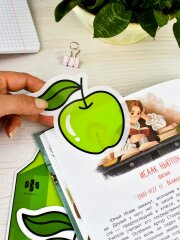 Стикеры-закладки пластиковые, 25 шт. в наборе Стикеры-закладки пластиковые, 25 шт. в наборе
