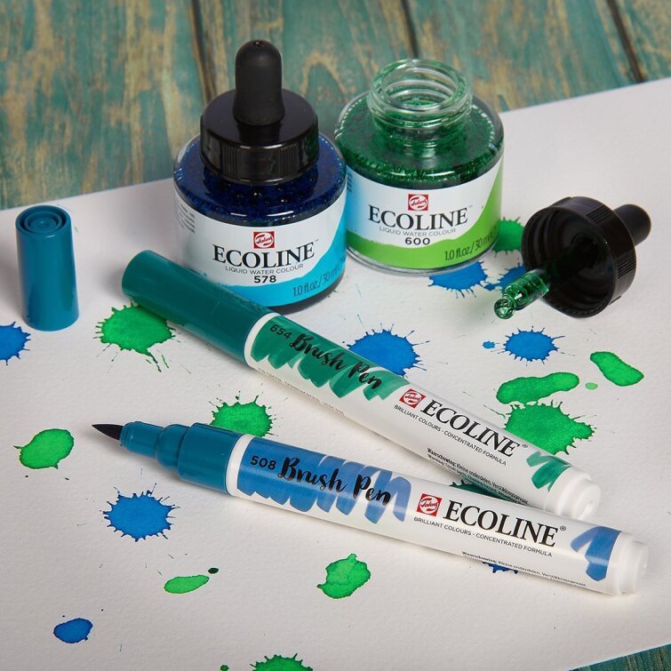 Баночки или маркеры Ecoline? Баночки или маркеры Ecoline?