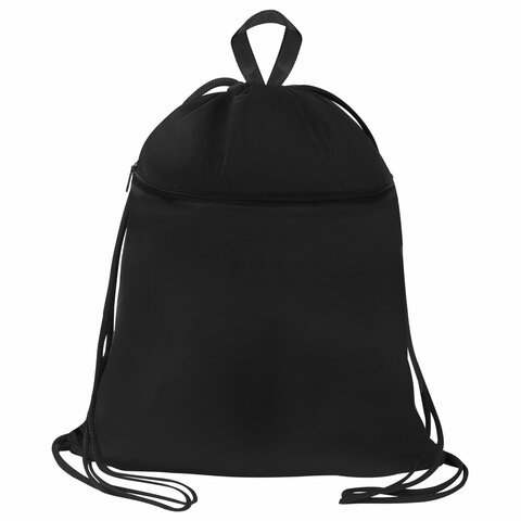 Мешок для обуви BRAUBERG, ″Total Black″ Мешок для обуви BRAUBERG, ″Total Black″