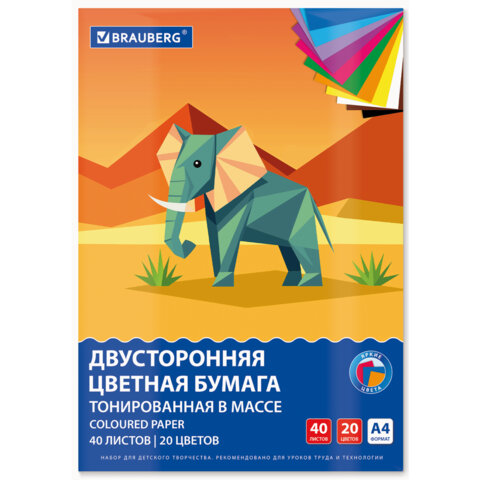 ������� ������ BRAUBERG, 40 ������, 20 ������