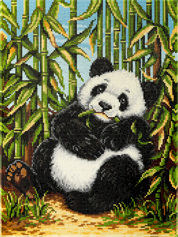 Кристальная мозаика «В зарослях бамбука» от ТМ ФРЕЯ