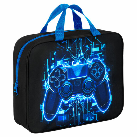 Папка на молнии с ручками BRAUBERG KIDS, ″Digital gamepad″ Папка на молнии с ручками BRAUBERG KIDS, ″Digital gamepad″