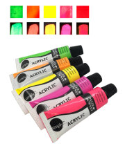 DALER ROWNEY SIMPLY ACRYLIC NEON & GLOW    !