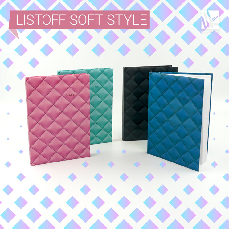 Притягательная коллекция ежедневников от Listoff SOFT STYLE Притягательная коллекция ежедневников от Listoff SOFT STYLE